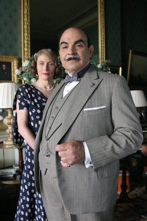 Agatha Christie's Poirot : Bild David Suchet, Geraldine James