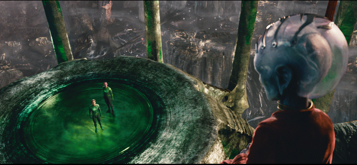 Green Lantern : Bild Ryan Reynolds, Mark Strong