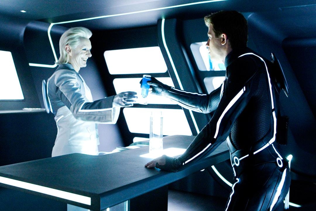 Tron: Legacy : Bild Joseph Kosinski, Michael Sheen, Garrett Hedlund