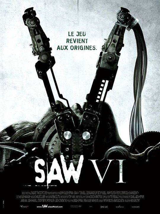 Saw VI : Kinoposter Kevin Greutert