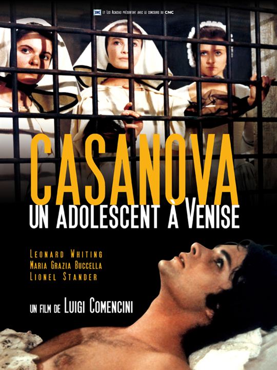 Kindheit, Berufung und erste Erlebnisse des Venezianers Giacomo Casanova : Kinoposter