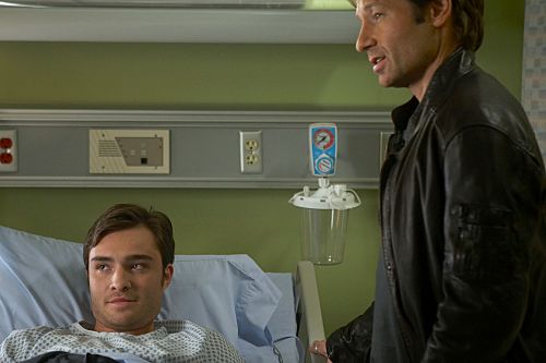 Bild Ed Westwick, David Duchovny