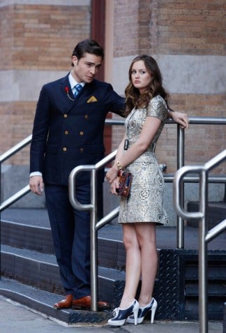 Bild Leighton Meester, Ed Westwick