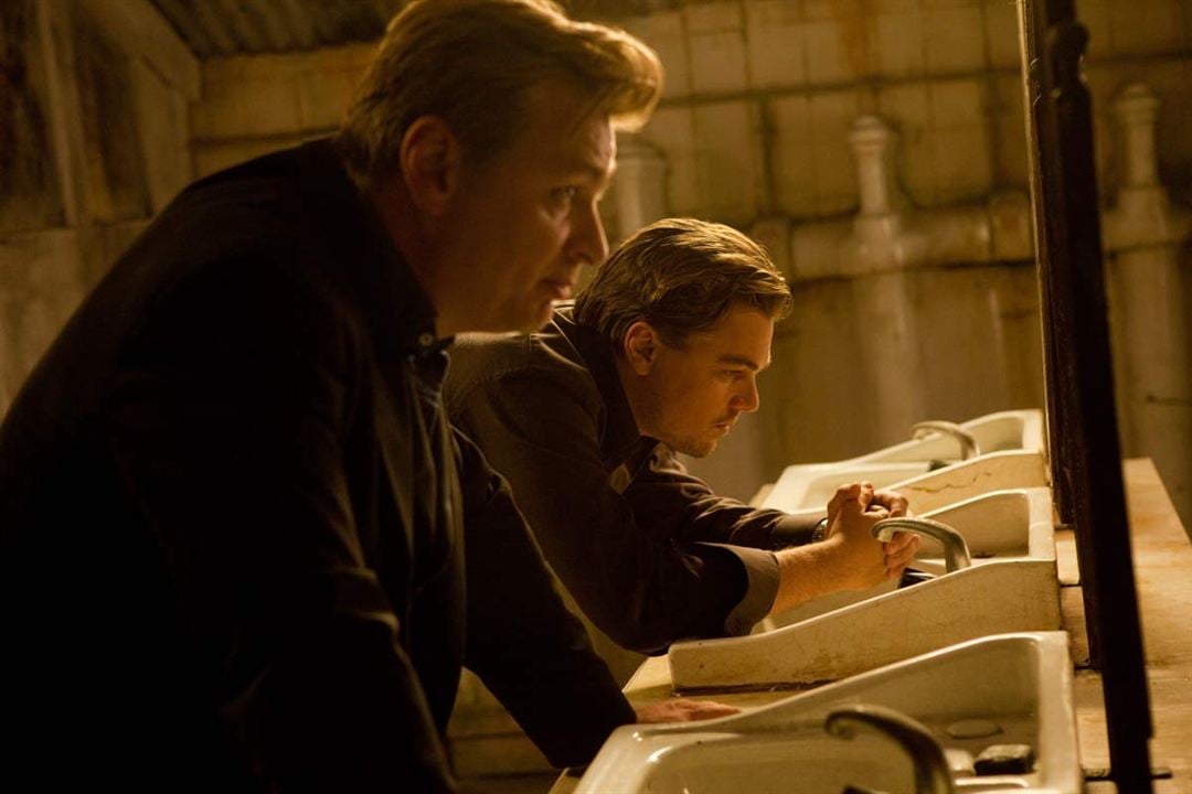 Inception : Bild Leonardo DiCaprio, Christopher Nolan