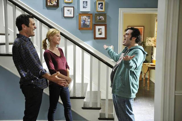 Modern Family : Bild Julie Bowen, Ty Burrell, Josh Gad