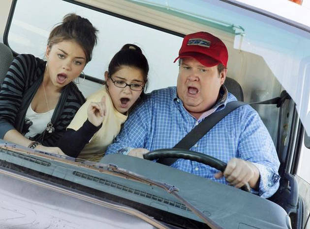 Modern Family : Bild Sarah Hyland, Ariel Winter, Eric Stonestreet