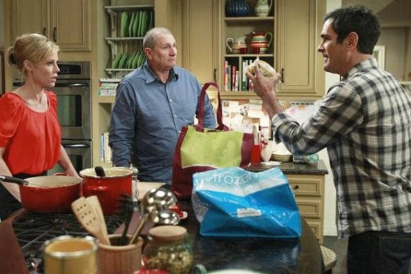 Modern Family : Bild Ed O'Neill, Julie Bowen, Ty Burrell