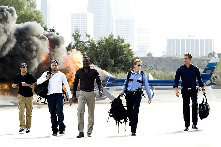 Takers : Bild Hayden Christensen, Michael Ealy, Idris Elba, Paul Walker, Chris Brown