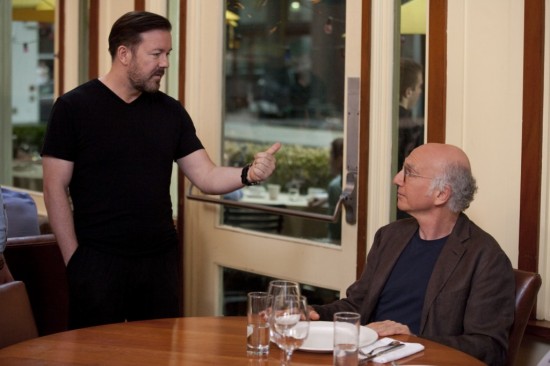 Lass es, Larry! : Kinoposter Ricky Gervais, Larry David