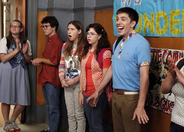 The Middle : Bild Brock Ciarlelli, Eden Sher, Blaine Saunders