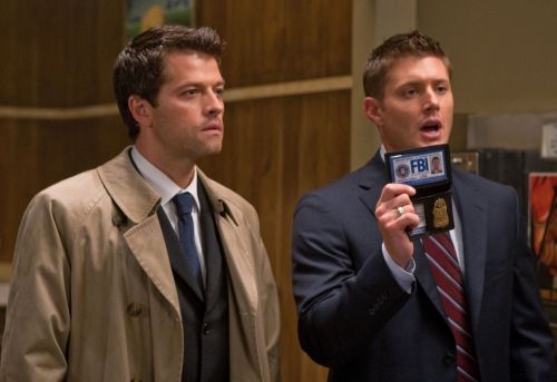 Supernatural : Bild Jensen Ackles, Misha Collins