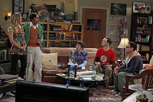 The Big Bang Theory : Bild Kaley Cuoco, Jim Parsons, Kunal Nayyar, Simon Helberg, Johnny Galecki