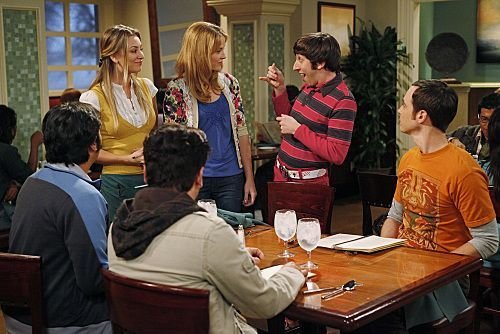 The Big Bang Theory : Bild Jim Parsons, Kunal Nayyar, Katie Leclerc, Simon Helberg, Johnny Galecki, Kaley Cuoco