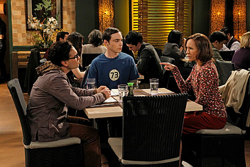 The Big Bang Theory : Bild Jim Parsons, Laurie Metcalf, Johnny Galecki
