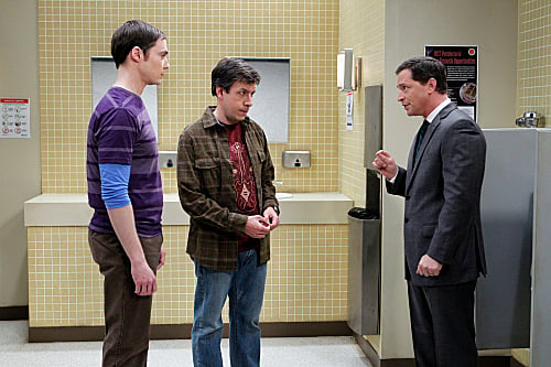 The Big Bang Theory : Bild Jim Parsons, John Ross Bowie, Joshua Malina