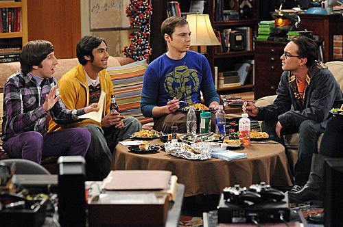 The Big Bang Theory : Bild Kunal Nayyar, Jim Parsons, Simon Helberg, Johnny Galecki