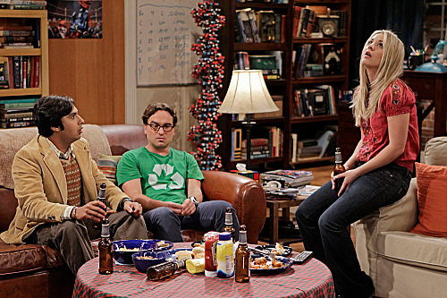 The Big Bang Theory : Bild Kaley Cuoco, Kunal Nayyar, Johnny Galecki