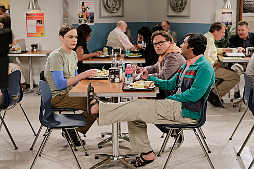 The Big Bang Theory : Bild Jim Parsons, Kunal Nayyar, Johnny Galecki