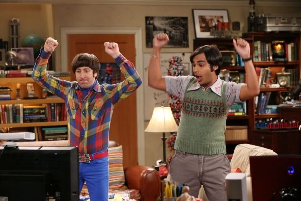 The Big Bang Theory : Bild Kunal Nayyar, Simon Helberg