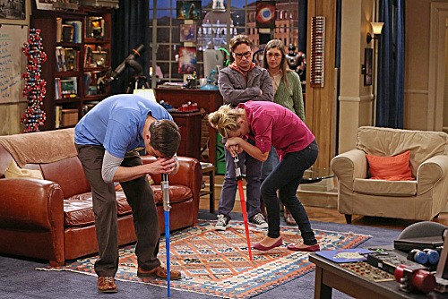 The Big Bang Theory : Bild Mayim Bialik, Johnny Galecki, Kaley Cuoco, Jim Parsons
