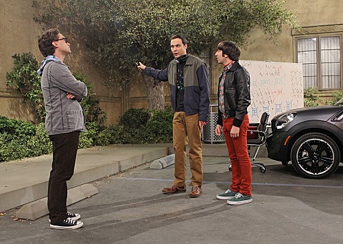 The Big Bang Theory : Bild Simon Helberg, Johnny Galecki, Jim Parsons