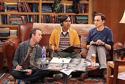 The Big Bang Theory : Bild Jim Parsons, Kunal Nayyar, Kevin Sussman