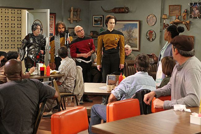 The Big Bang Theory : Bild Johnny Galecki, Kunal Nayyar, Simon Helberg, Jim Parsons