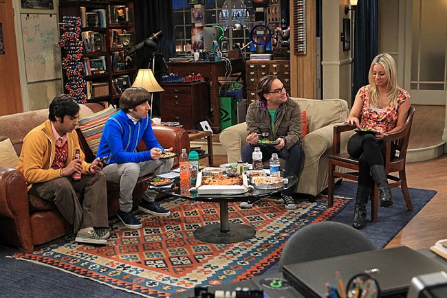 The Big Bang Theory : Bild Kaley Cuoco, Kunal Nayyar, Simon Helberg, Johnny Galecki