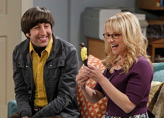 The Big Bang Theory : Bild Melissa Rauch, Simon Helberg