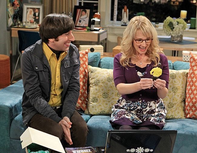 The Big Bang Theory : Bild Melissa Rauch, Simon Helberg