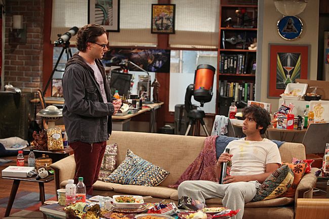 The Big Bang Theory : Bild Johnny Galecki, Kunal Nayyar