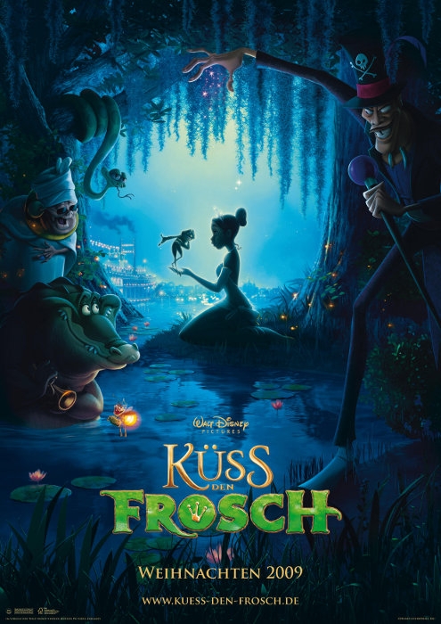 Küss den Frosch : Kinoposter