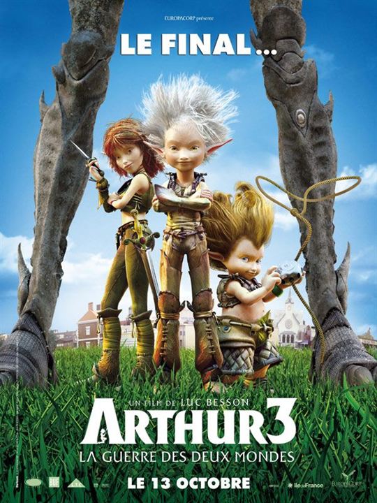 Arthur und die Minimoys 3 : Kinoposter