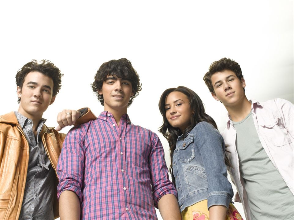 Camp Rock 2 – The Final Jam : Bild Kevin Jonas, Paul Hoen, Joe Jonas, Nick Jonas, Demi Lovato