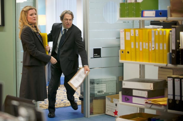 The Thick of It : Bild Roger Allam, Olivia Poulet