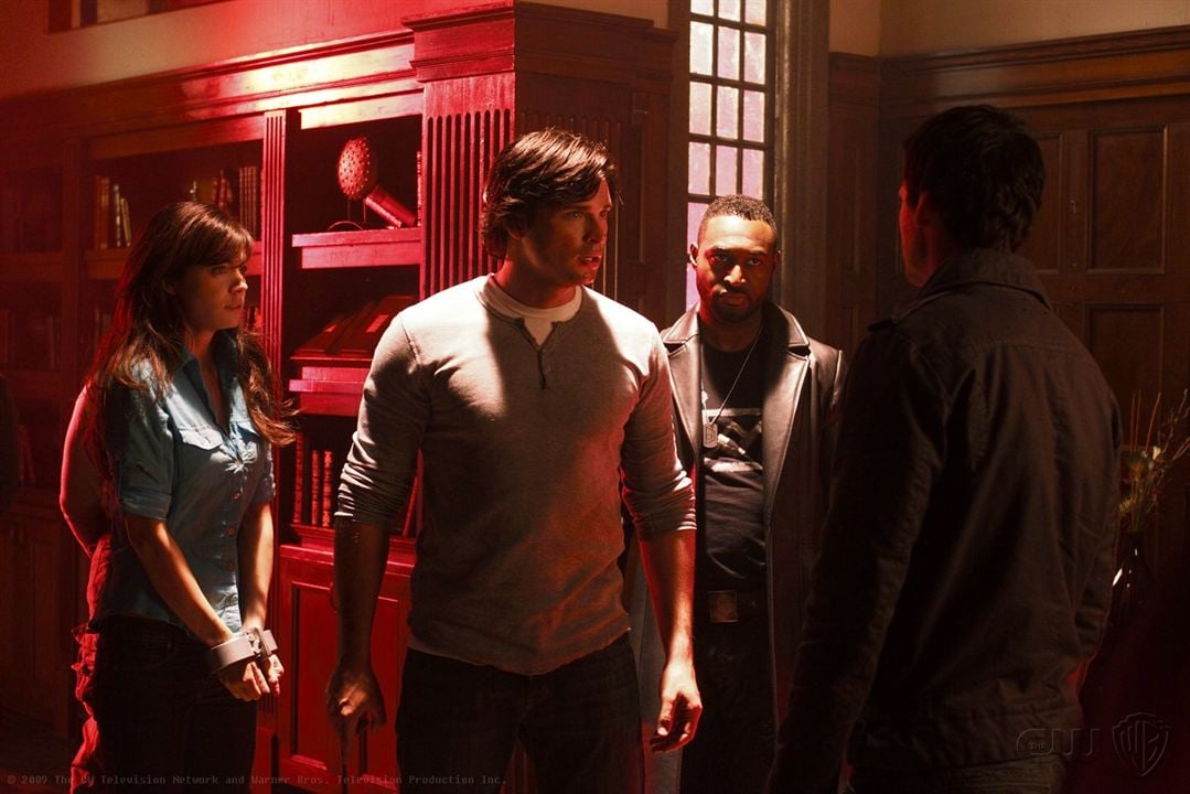 Bild Callum Blue, Erica Durance, Adrian Holmes, Tom Welling