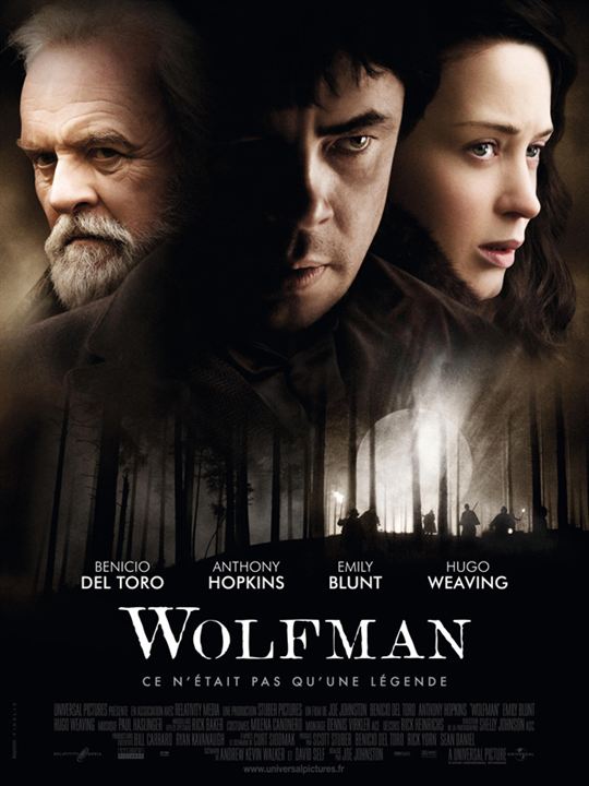 The Wolfman : Kinoposter Joe Johnston