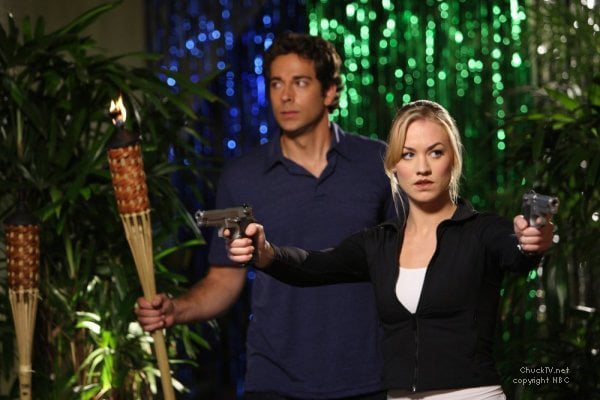 Bild Zachary Levi, Yvonne Strahovski