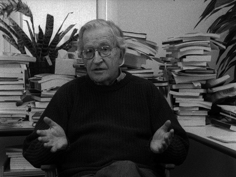 L'Encerclement - La démocratie dans les rets du néolibéralisme : Bild Noam Chomsky, Richard Brouillette