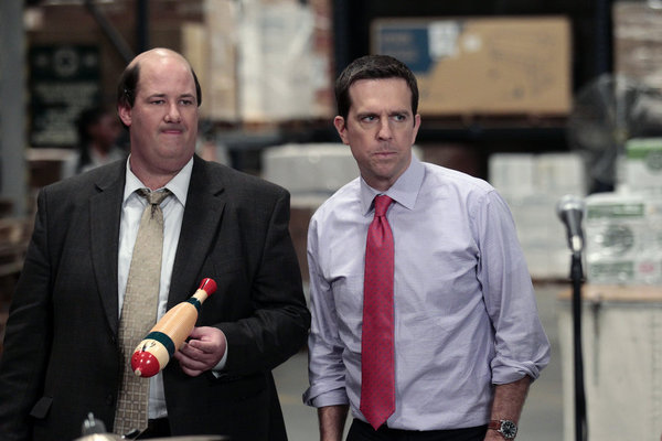 The Office (US) : Bild Brian Baumgartner, Ed Helms