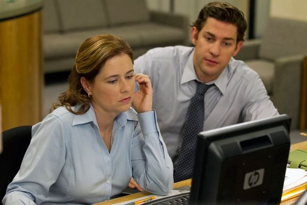 The Office (US) : Bild John Krasinski, Jenna Fischer