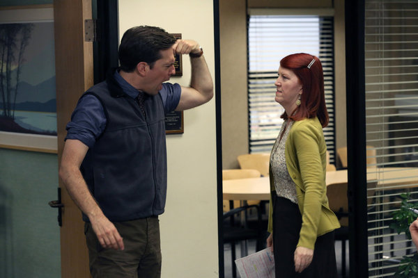The Office (US) : Bild Ed Helms, Kate Flannery