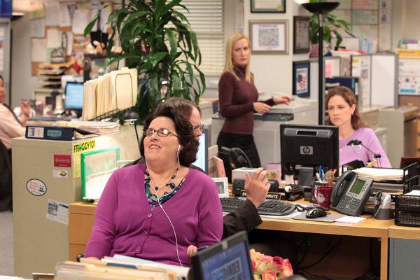 The Office (US) : Bild Angela Kinsey, Jenna Fischer, Phyllis Smith