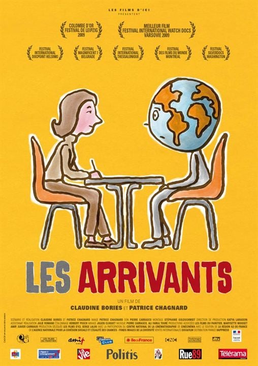 Les Arrivants : Kinoposter Claudine Bories, Patrice Chagnard