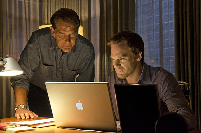 Dexter : Bild Michael C. Hall, James Remar