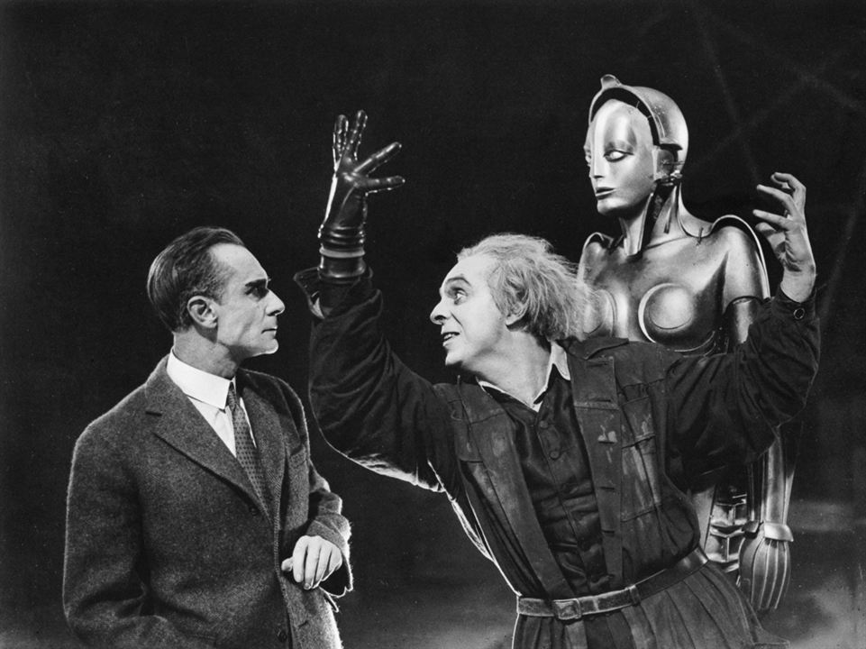 Metropolis : Bild Brigitte Helm, Rudolf Klein-Rogge, Alfred Abel