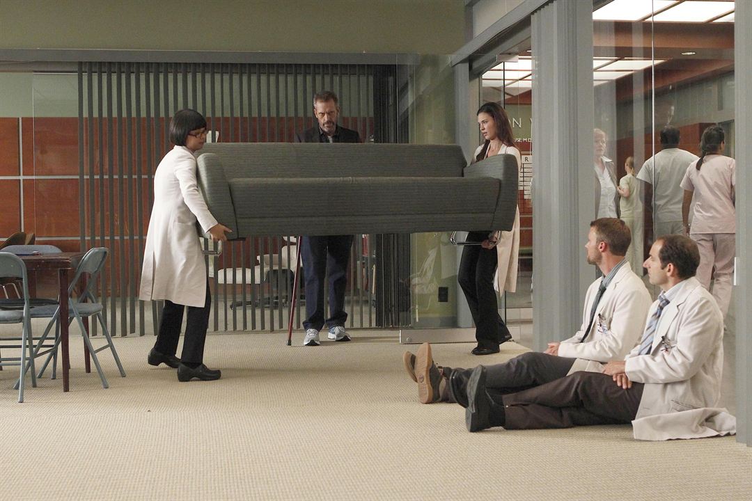 Dr. House : Bild Odette Annable, Peter Jacobson, Hugh Laurie, Charlyne Yi, Jesse Spencer