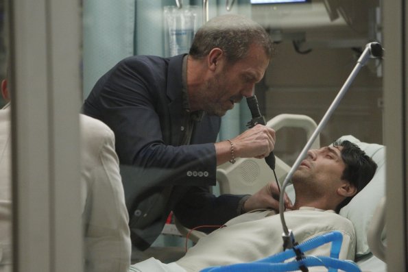 Dr. House : Bild Hugh Laurie, Vincent Spano