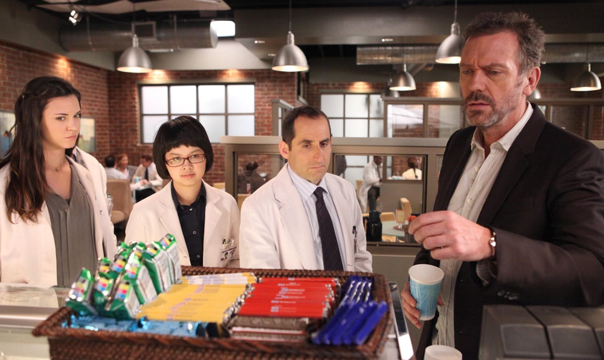 Dr. House : Bild Hugh Laurie, Peter Jacobson, Odette Annable, Charlyne Yi