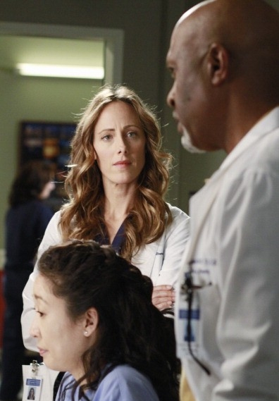 Grey's Anatomy - Die jungen Ärzte : Bild James Pickens Jr., Kim Raver, Sandra Oh